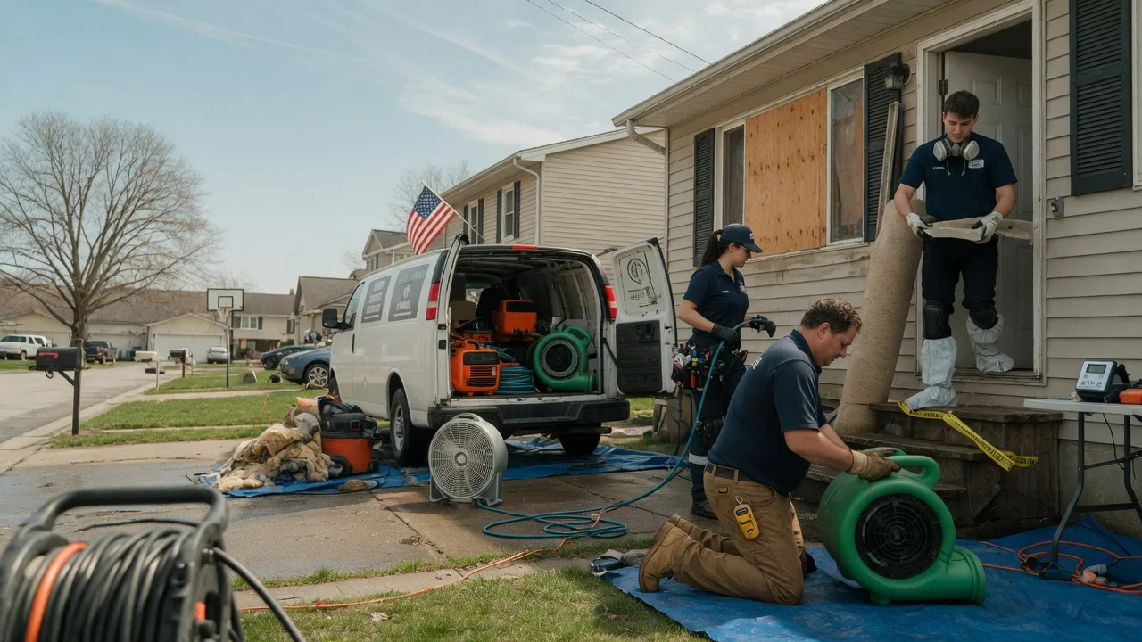 Water Damage Restoration in Adkins, TX near me